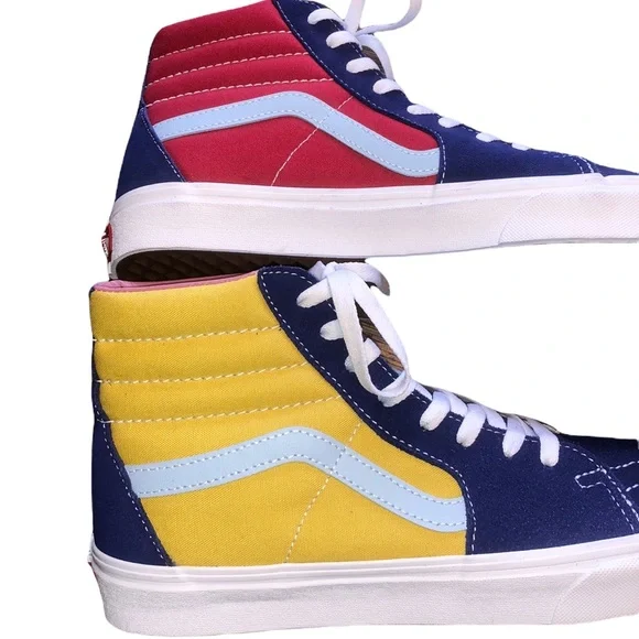🌟NWOT🌟 Vans Sk8-Hi Multi-Color Shoes - Picture 10 of 15
